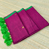 Mul cotton saree with Ginni work