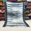 Shibori mul cotton saree