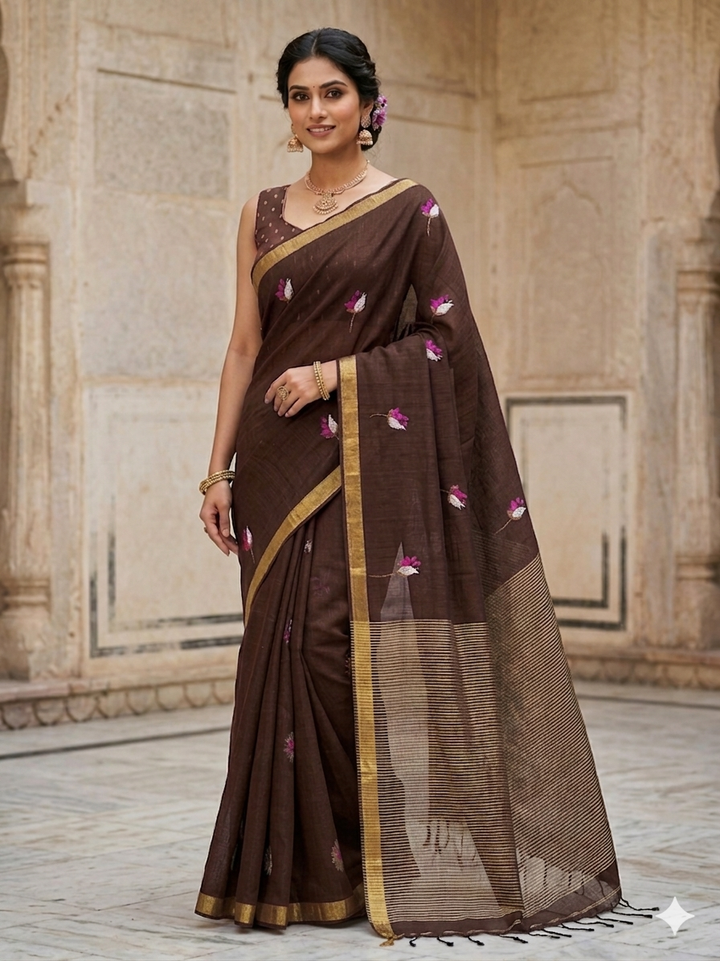 Lenin by Lenin jamdani saree
