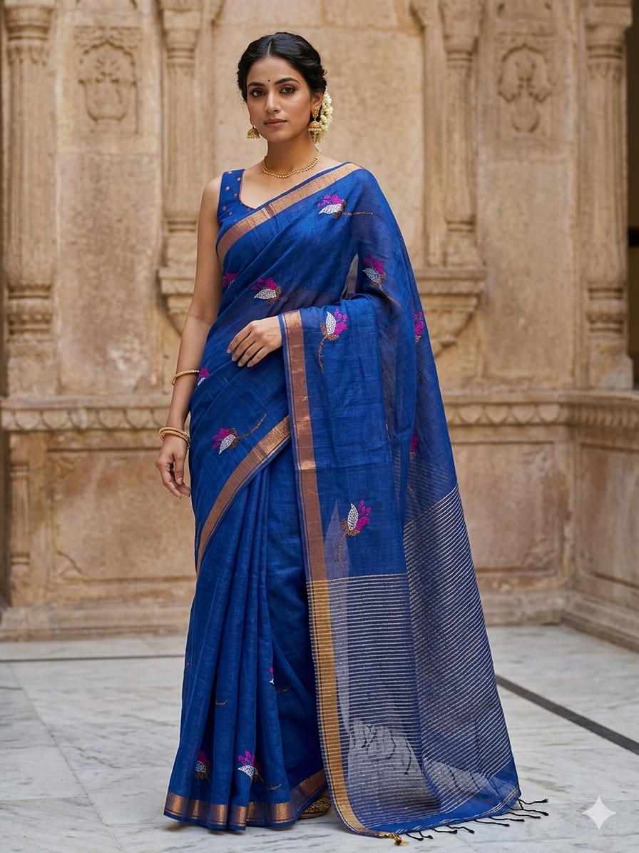 Lenin by Lenin jamdani saree