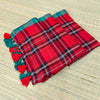 Mul cotton check saree