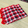mul cotton big check saree