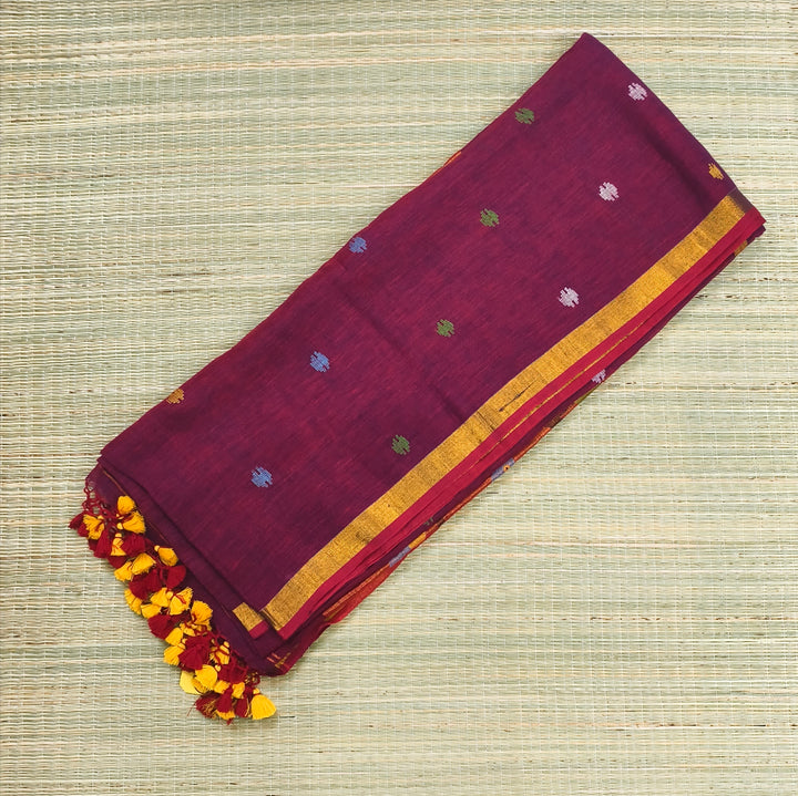 Linen by Linen saree