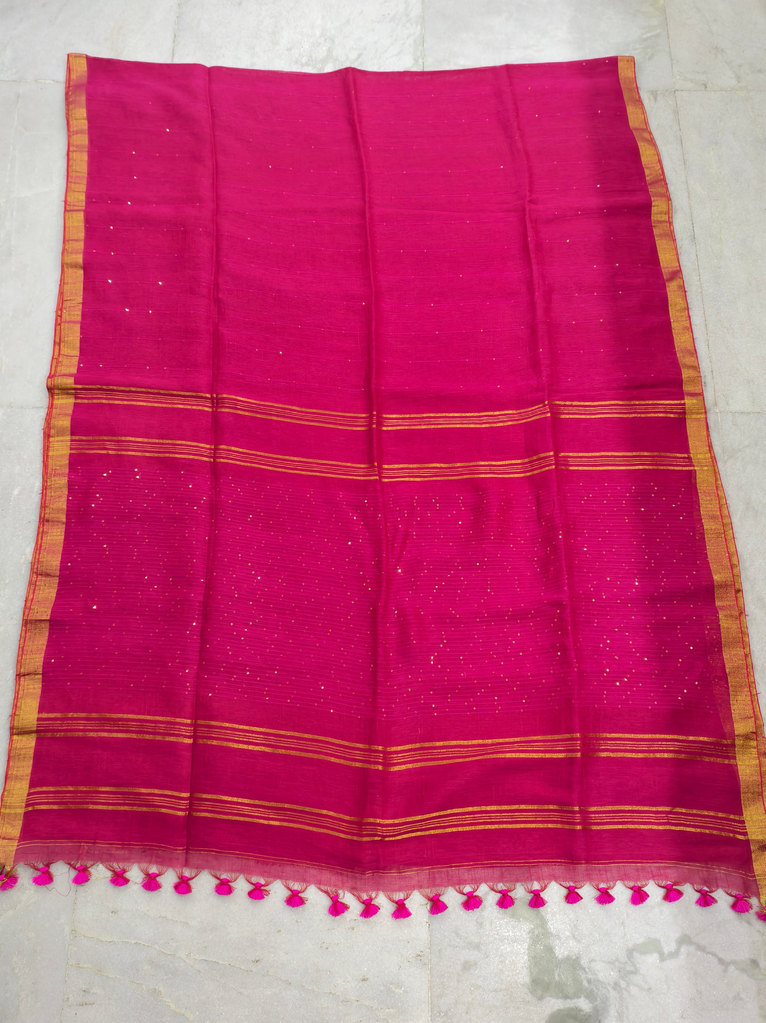 Lenin by Lenin sequence saree