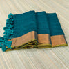Mul cotton saree with zari border