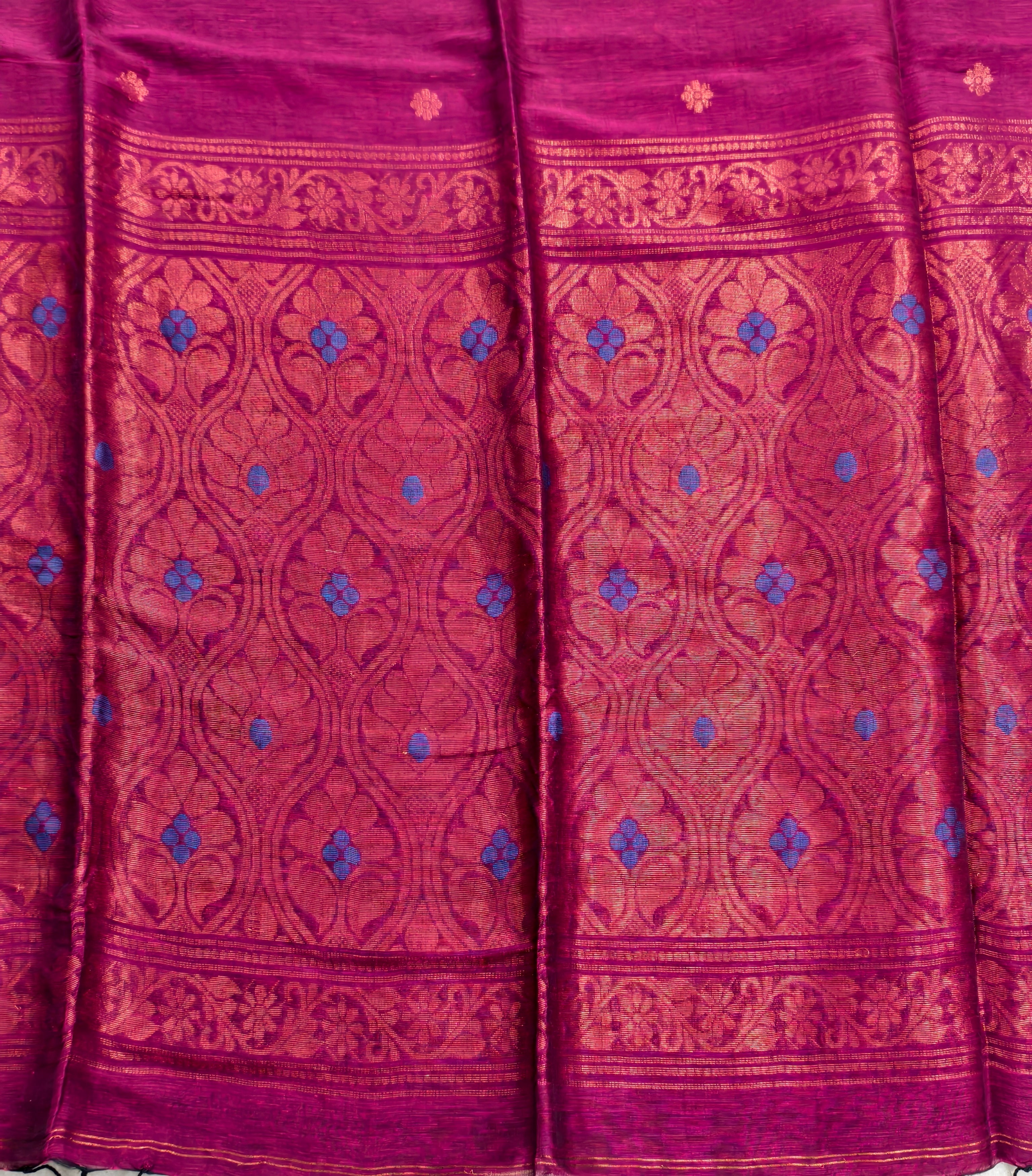 Lenin by Lenin jaquard embroidery saree