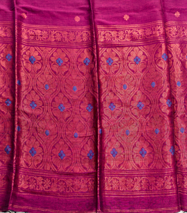 Lenin by Lenin jaquard embroidery saree