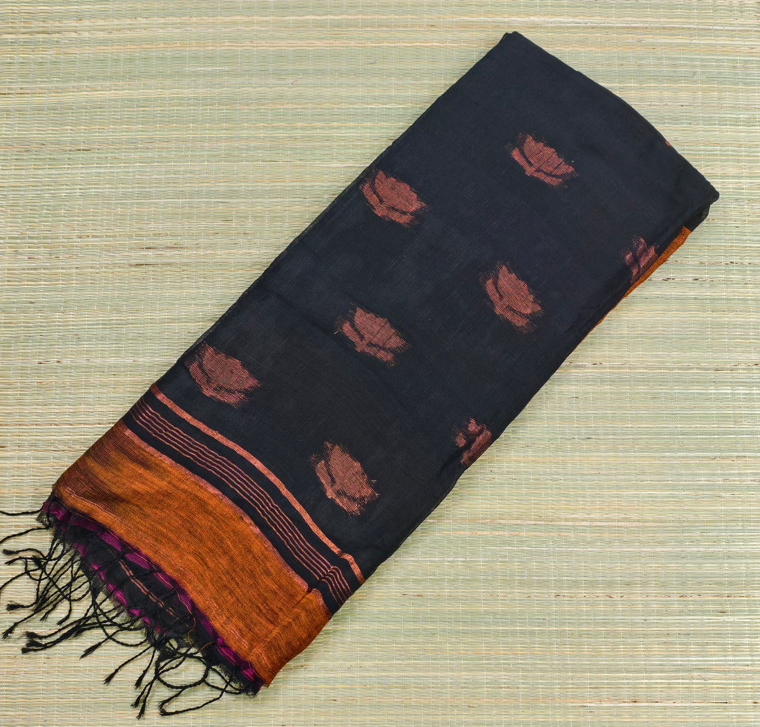 Lenin by Lenin jaquard embroidery saree