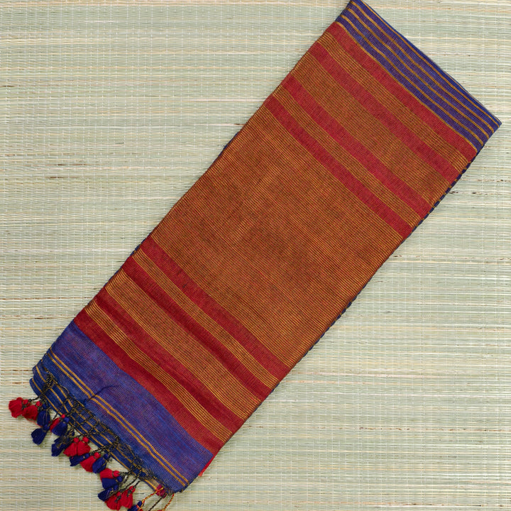 Lenin by Lenin zari stripes saree