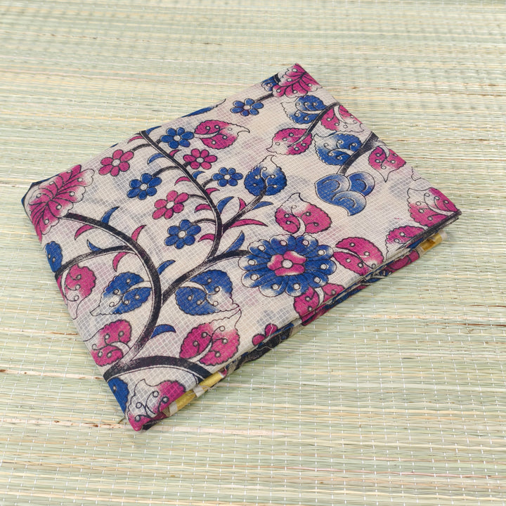 Kota cotton kalamkari saree