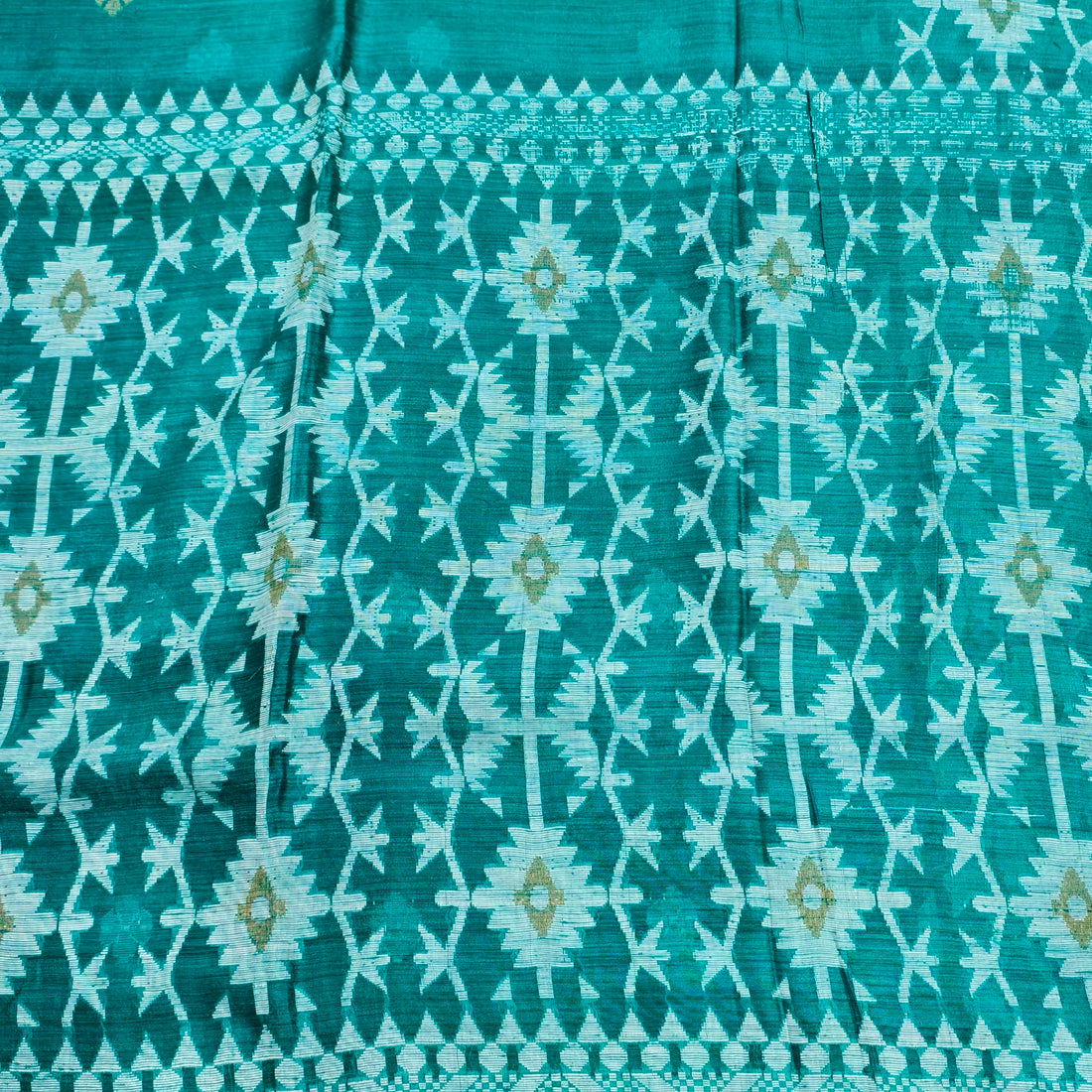 Pure matka silk jaquard embroidery saree
