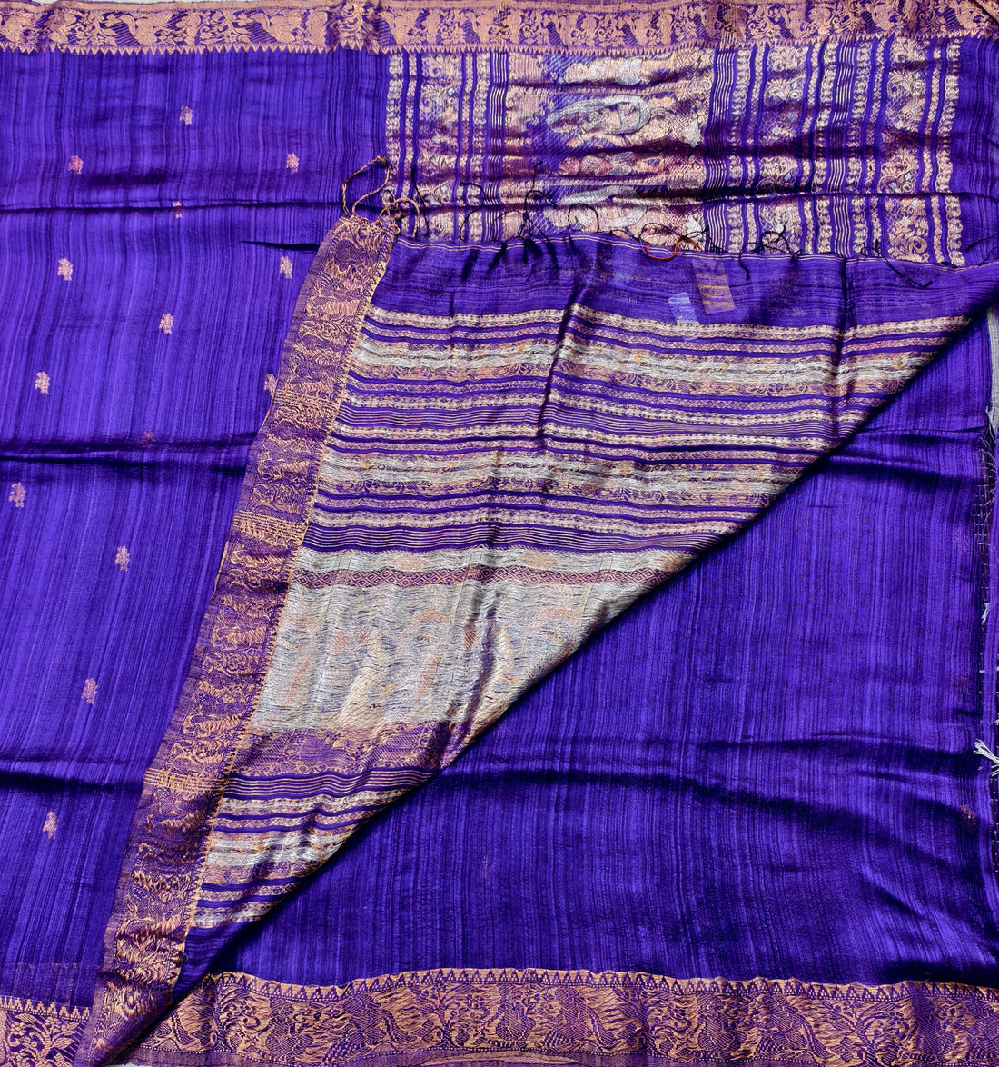 Pure matka silk banarasi baluchari saree