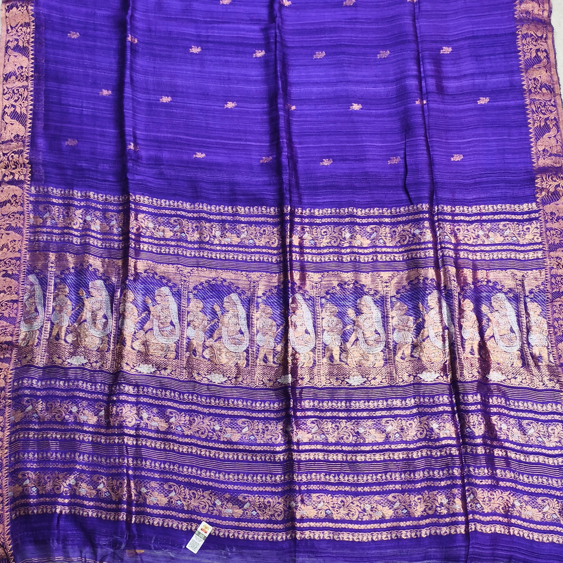 Pure matka silk banarasi baluchari saree