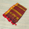 Premium mul zari checked saree