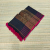 premium mul with zari striped pallu