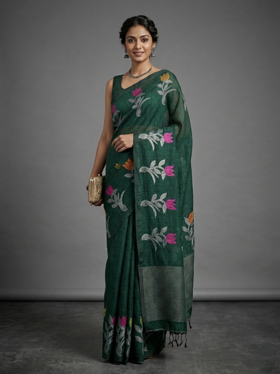 Lenin by Lenin jamdani saree