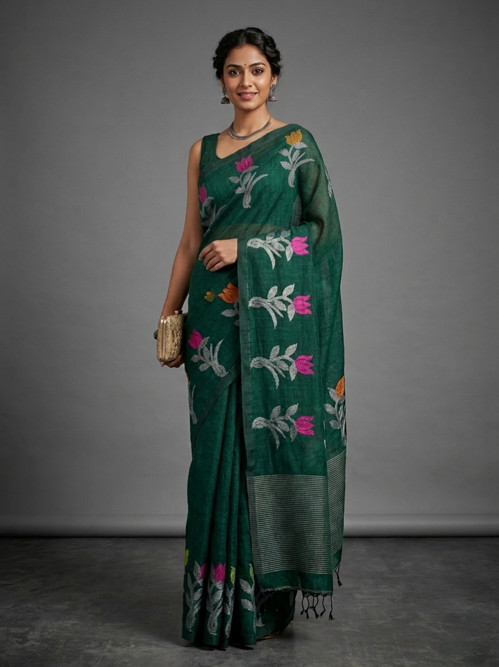 Lenin by Lenin jamdani saree