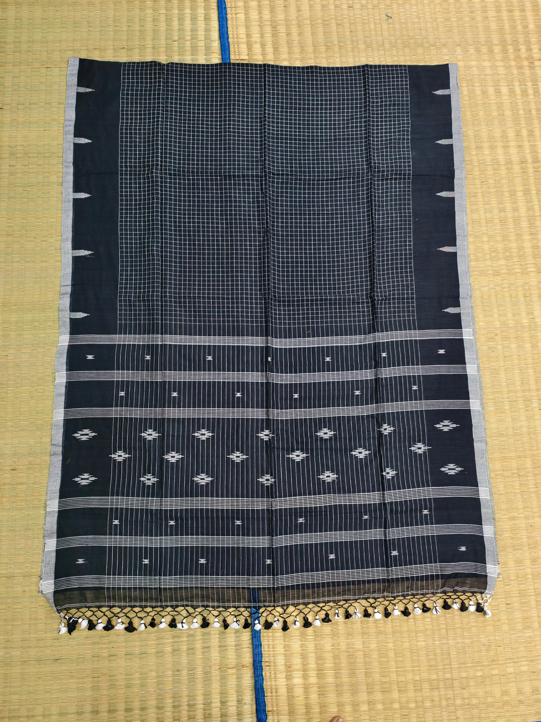 Cotton by cotton jamdani saree