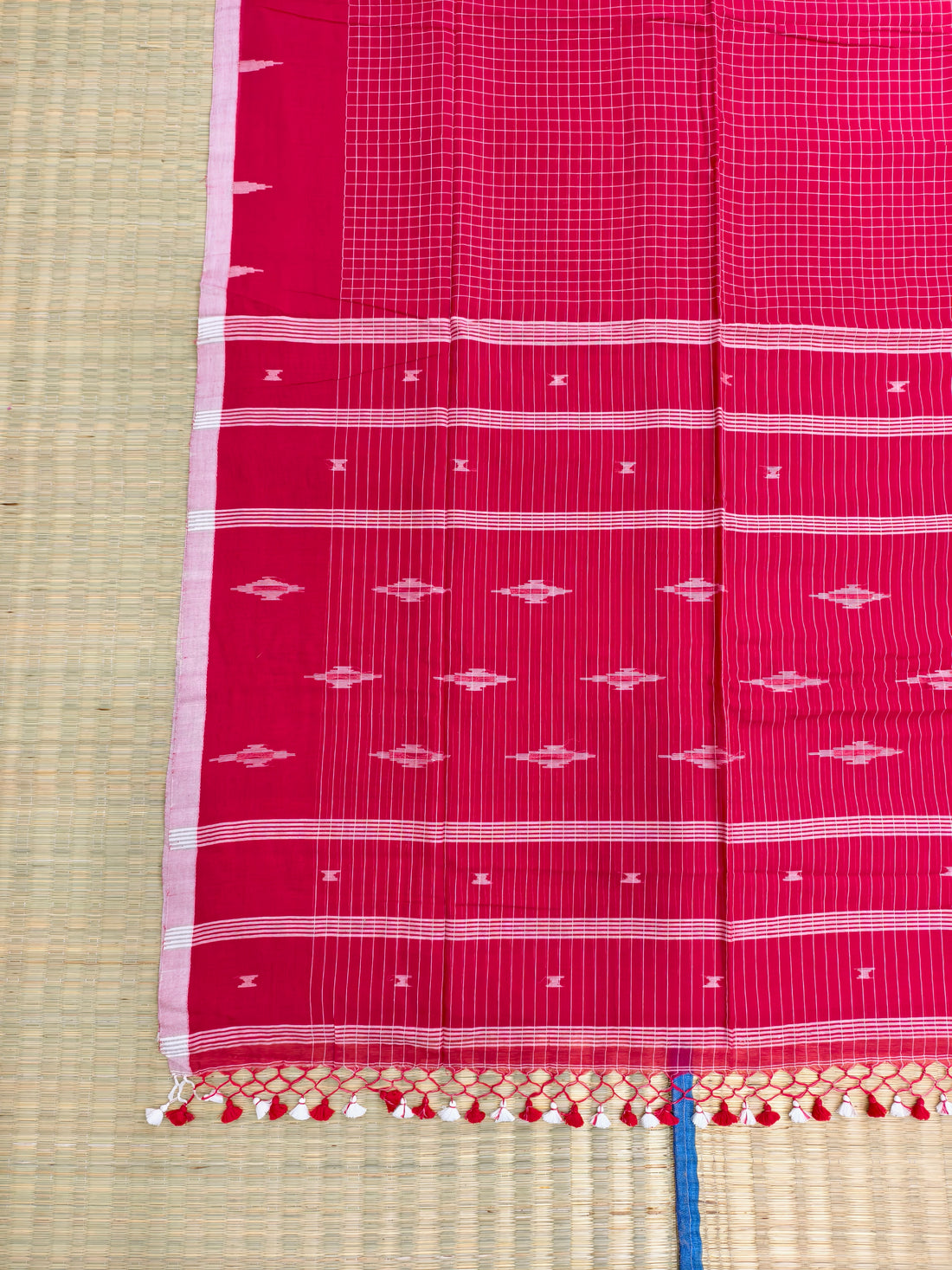 Cotton by cotton jamdani saree