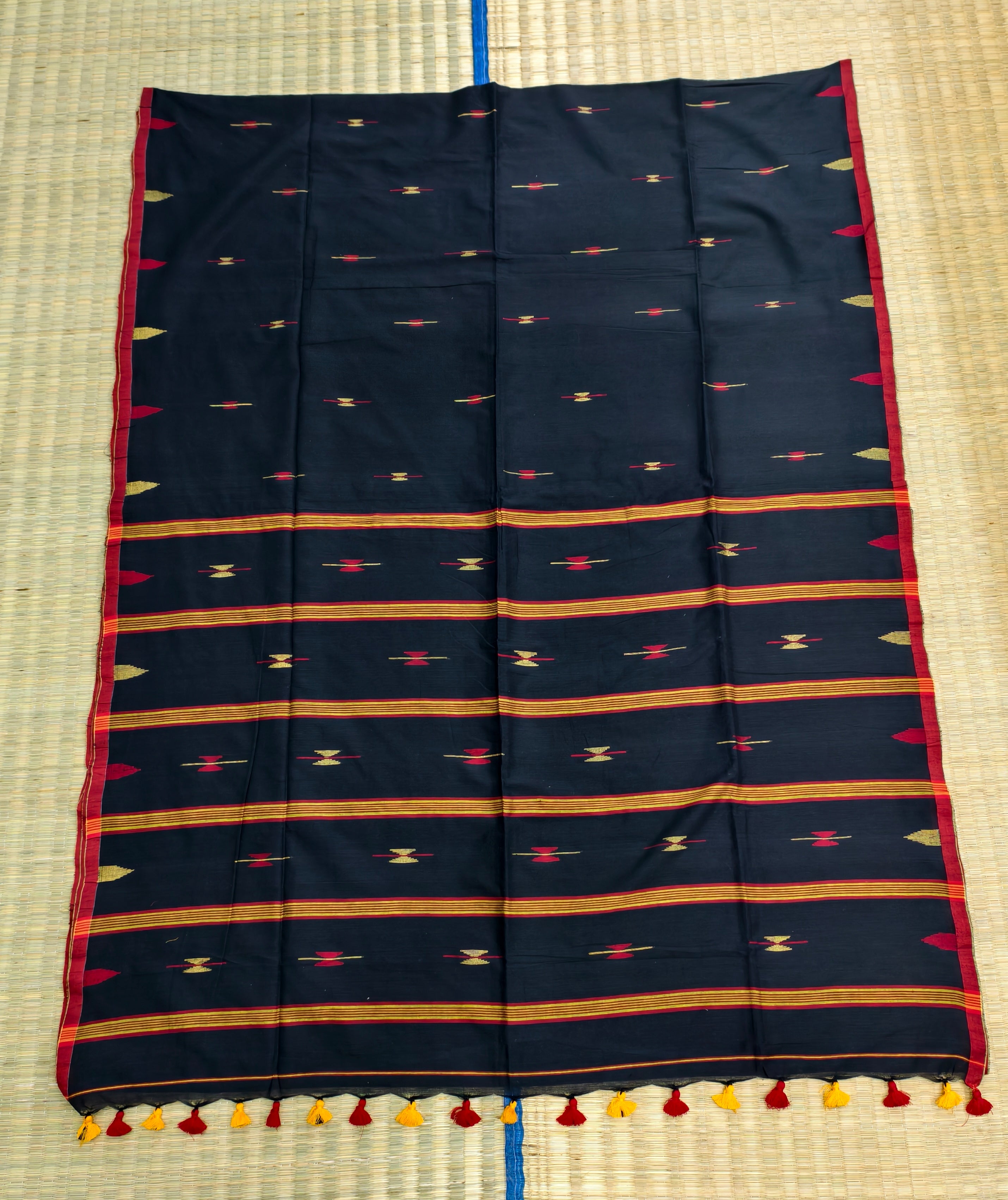 Premium Cotton by cotton 120 count jamdani saree