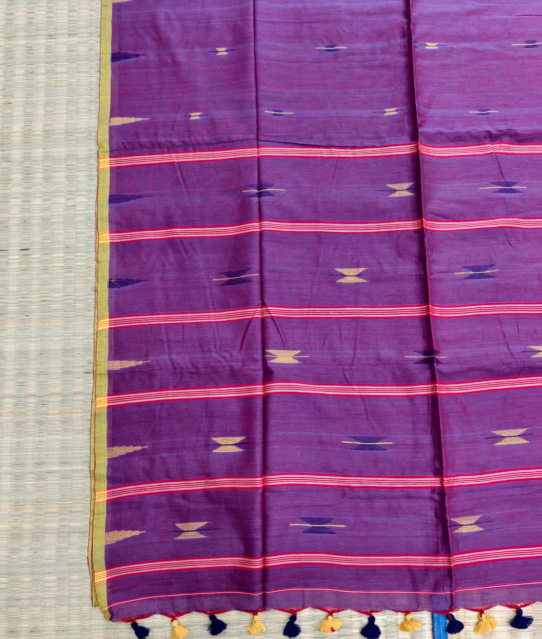 Premium Cotton by cotton 120 count jamdani saree