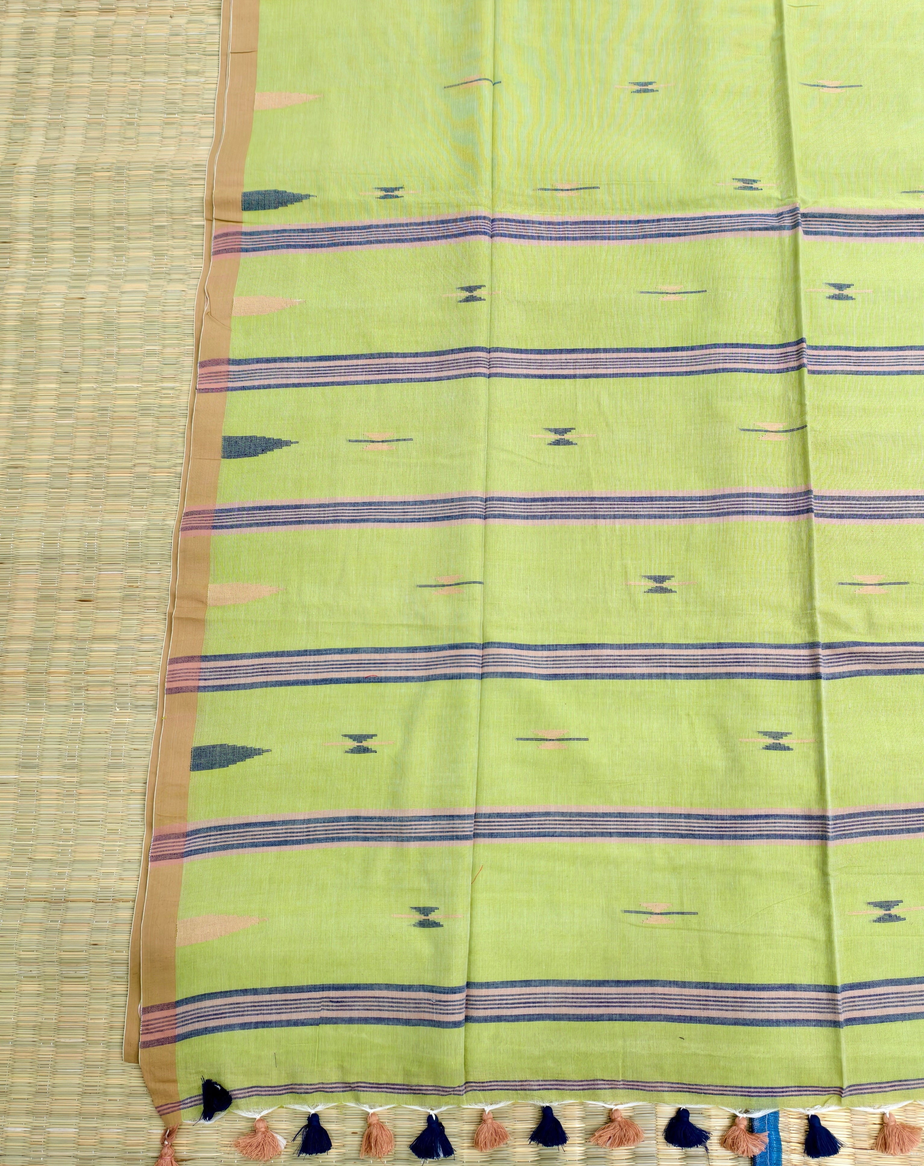 Premium Cotton by cotton 120 count jamdani saree