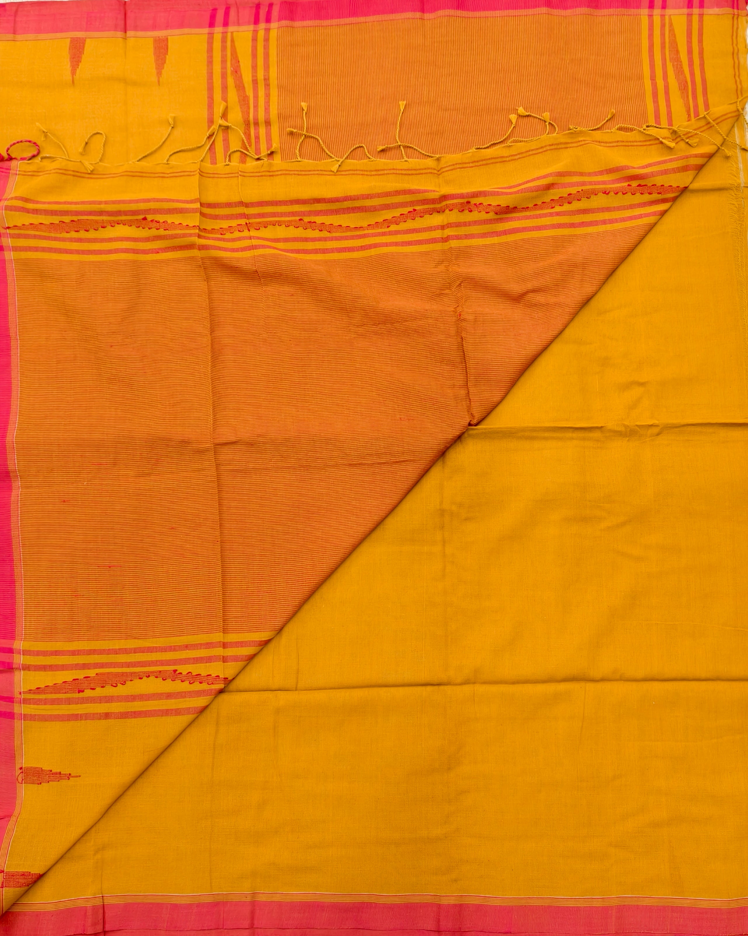 Cotton by cotton jamdani saree