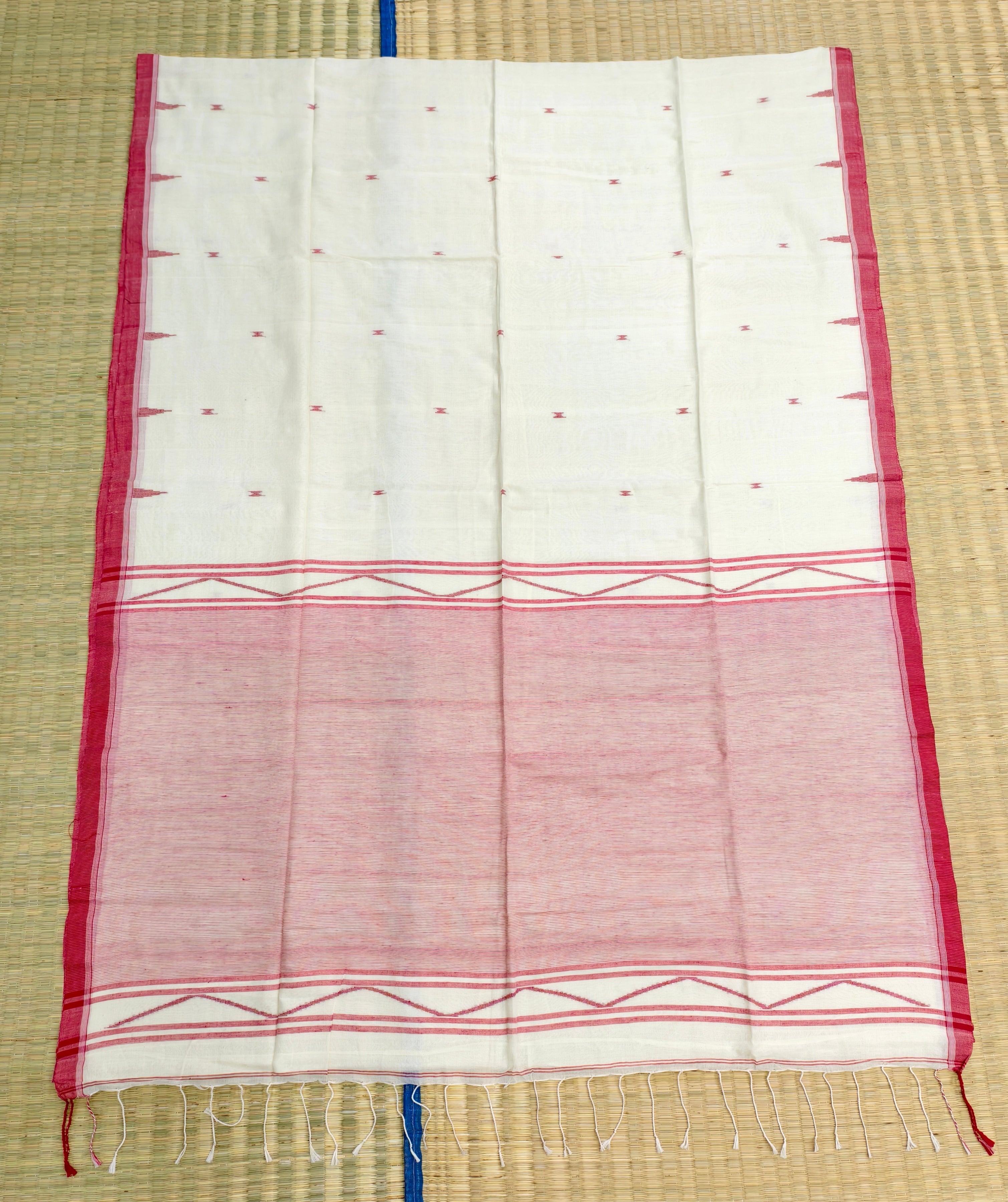 Cotton by cotton jamdani saree