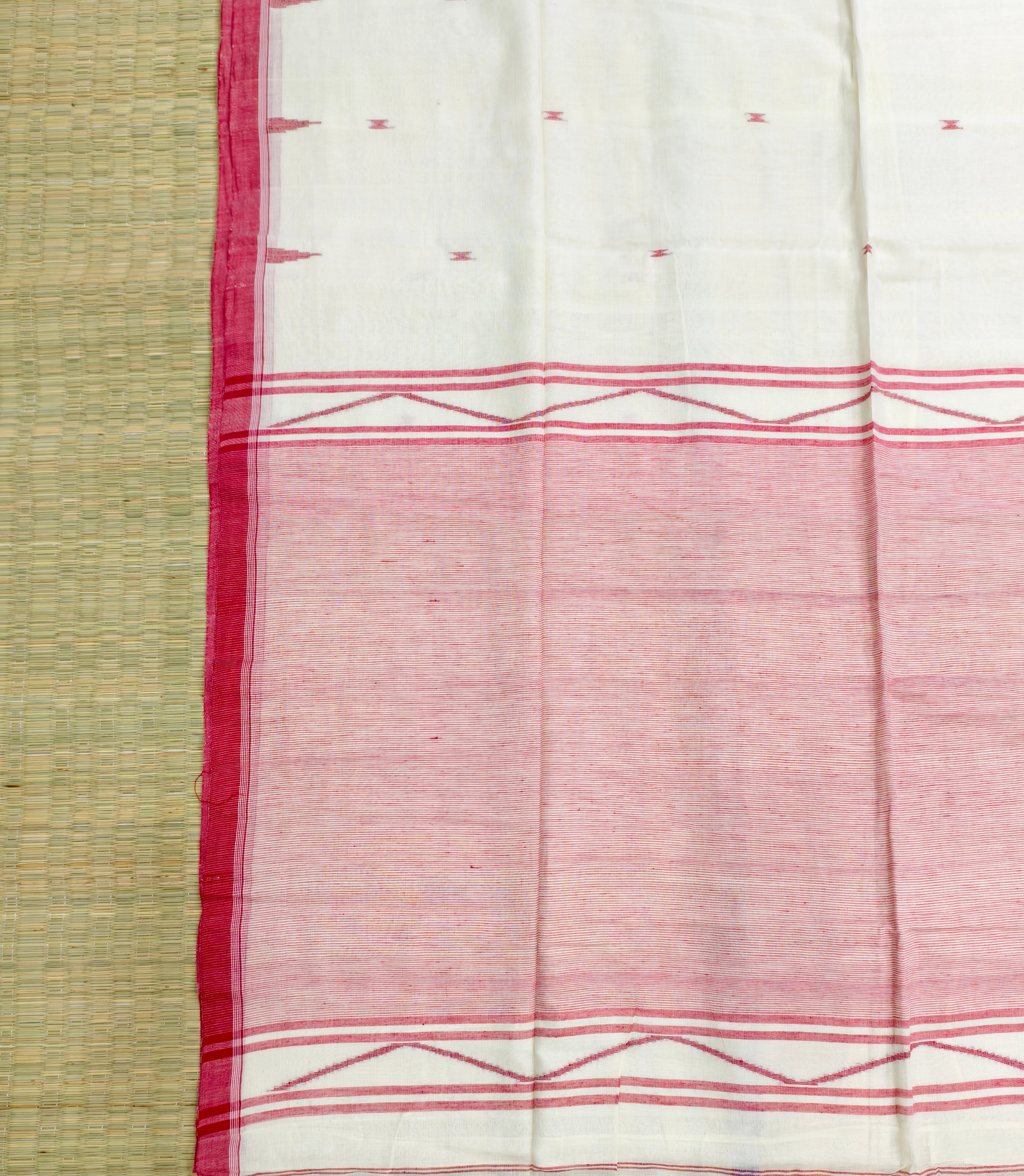 Cotton by cotton jamdani saree
