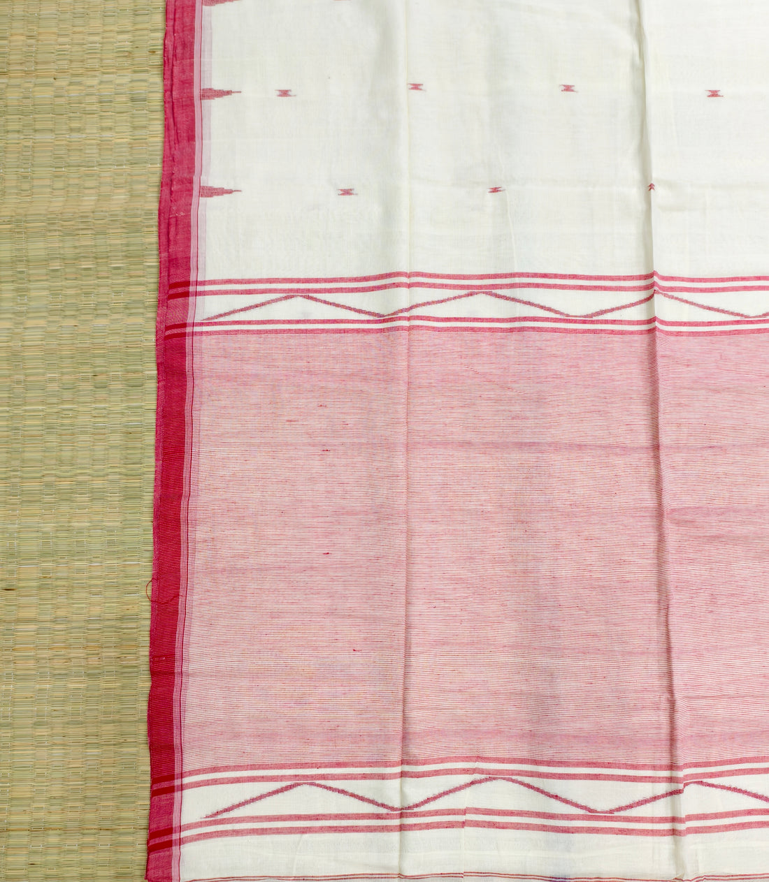 Cotton by cotton jamdani saree