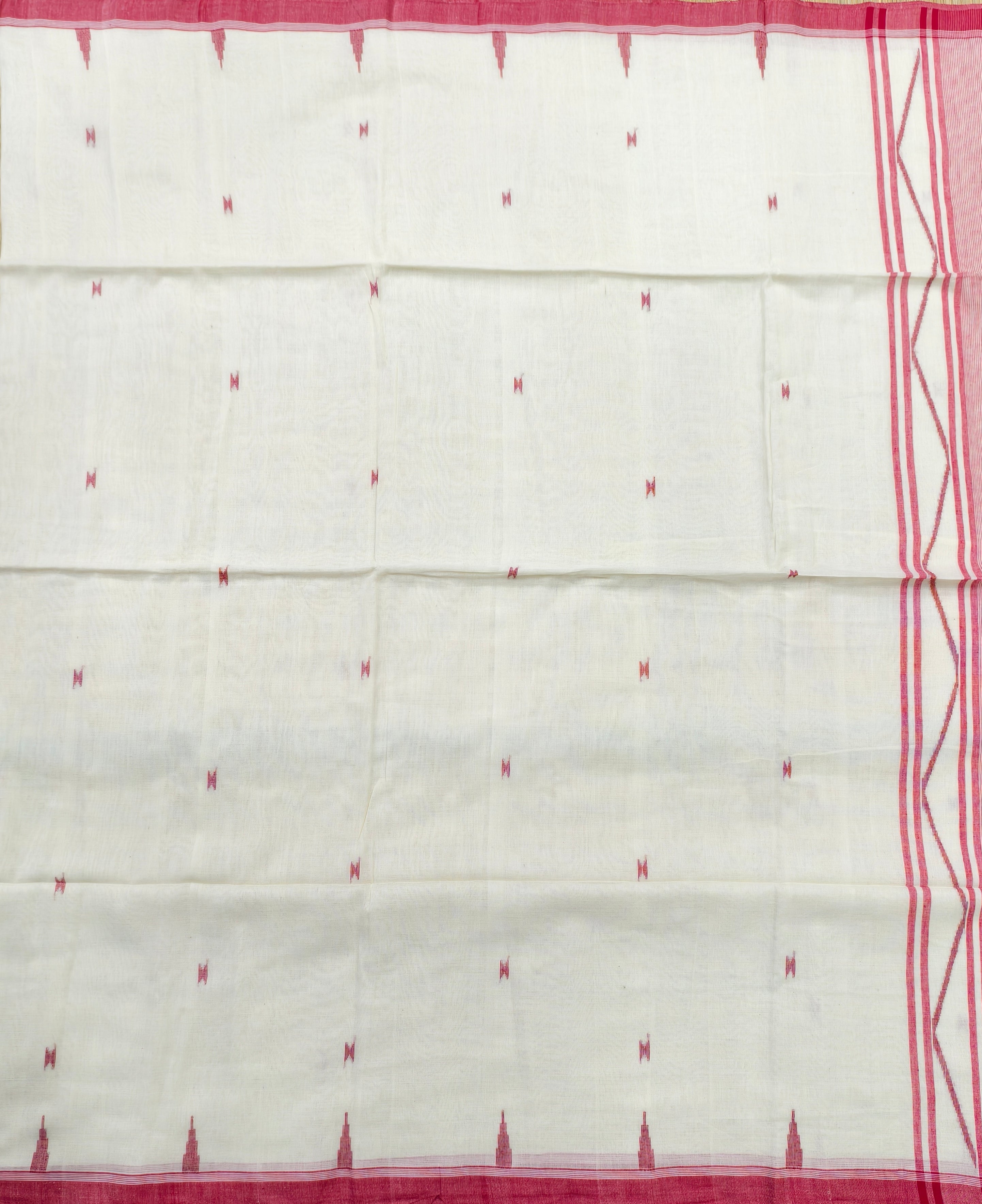 Cotton by cotton jamdani saree