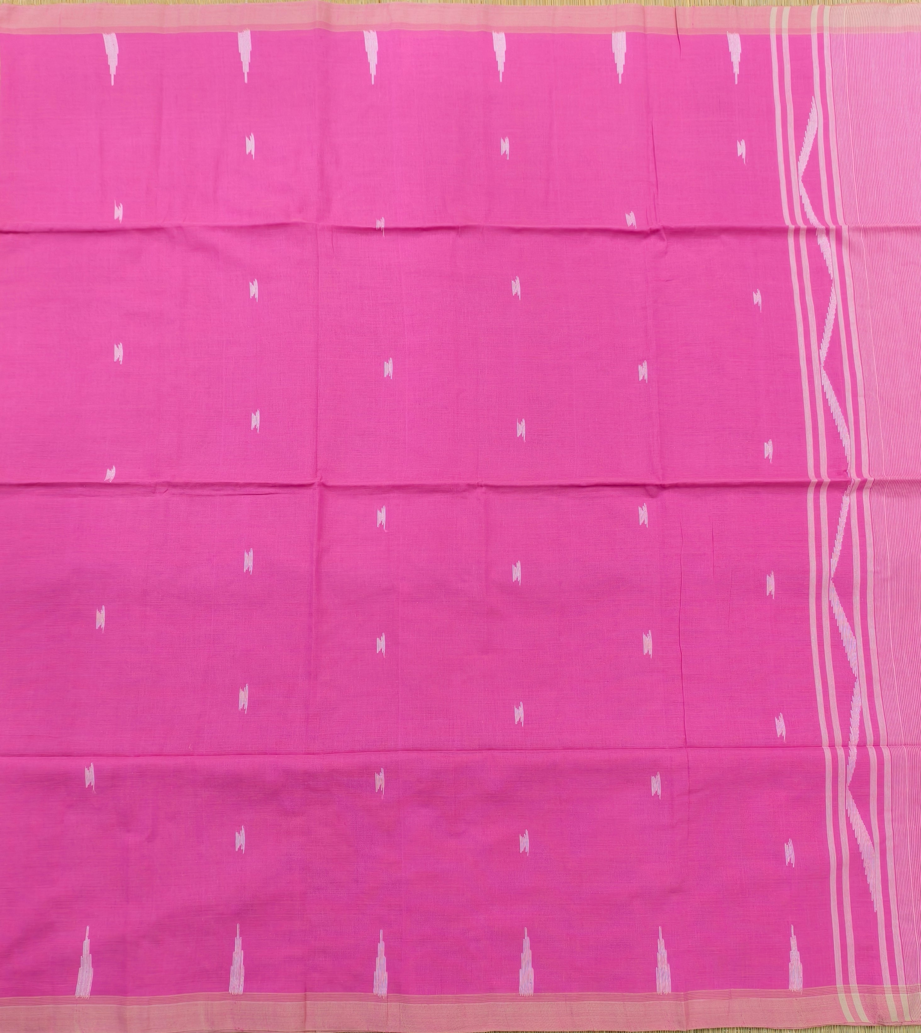 Cotton by cotton jamdani saree