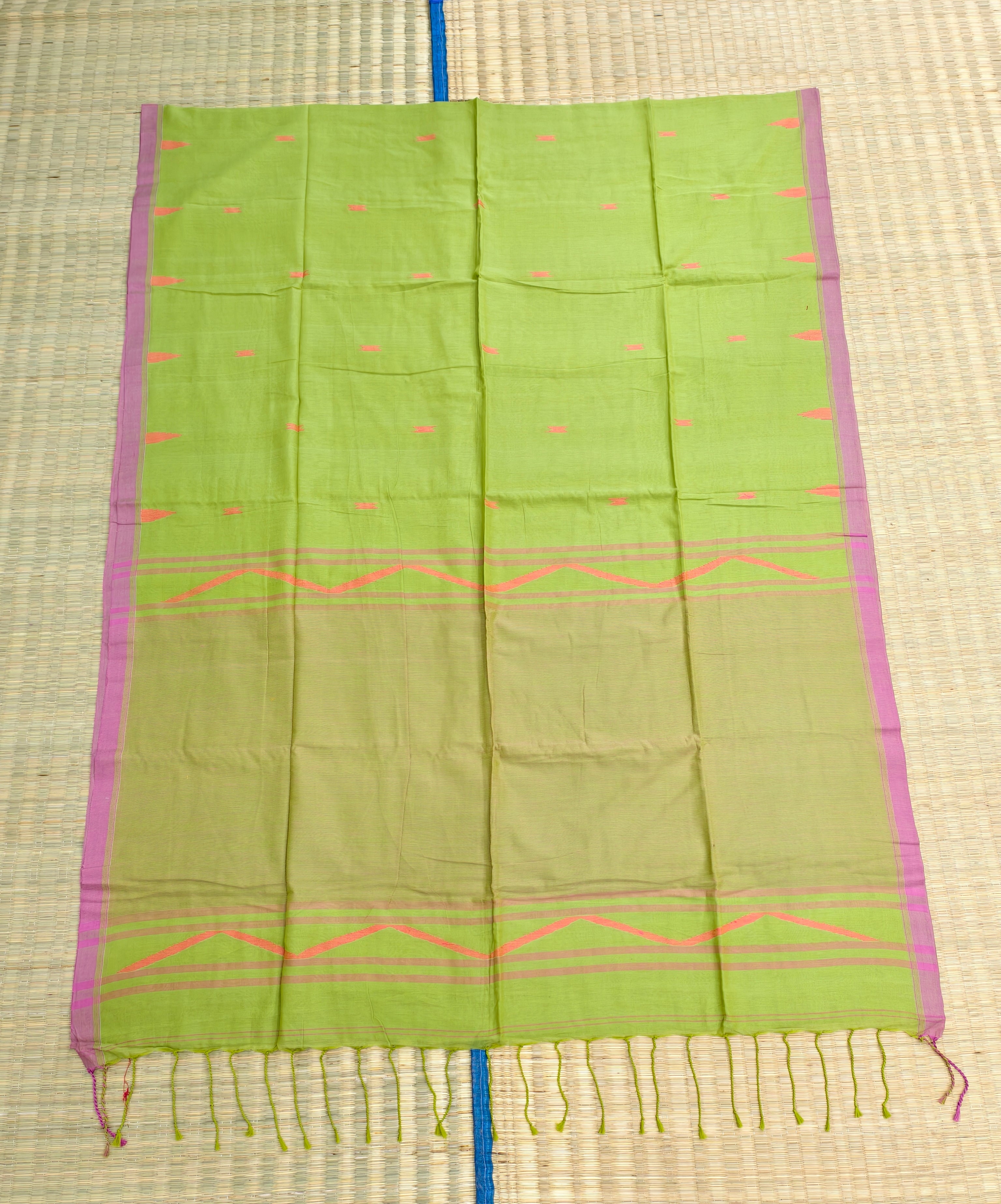 Cotton by cotton jamdani saree