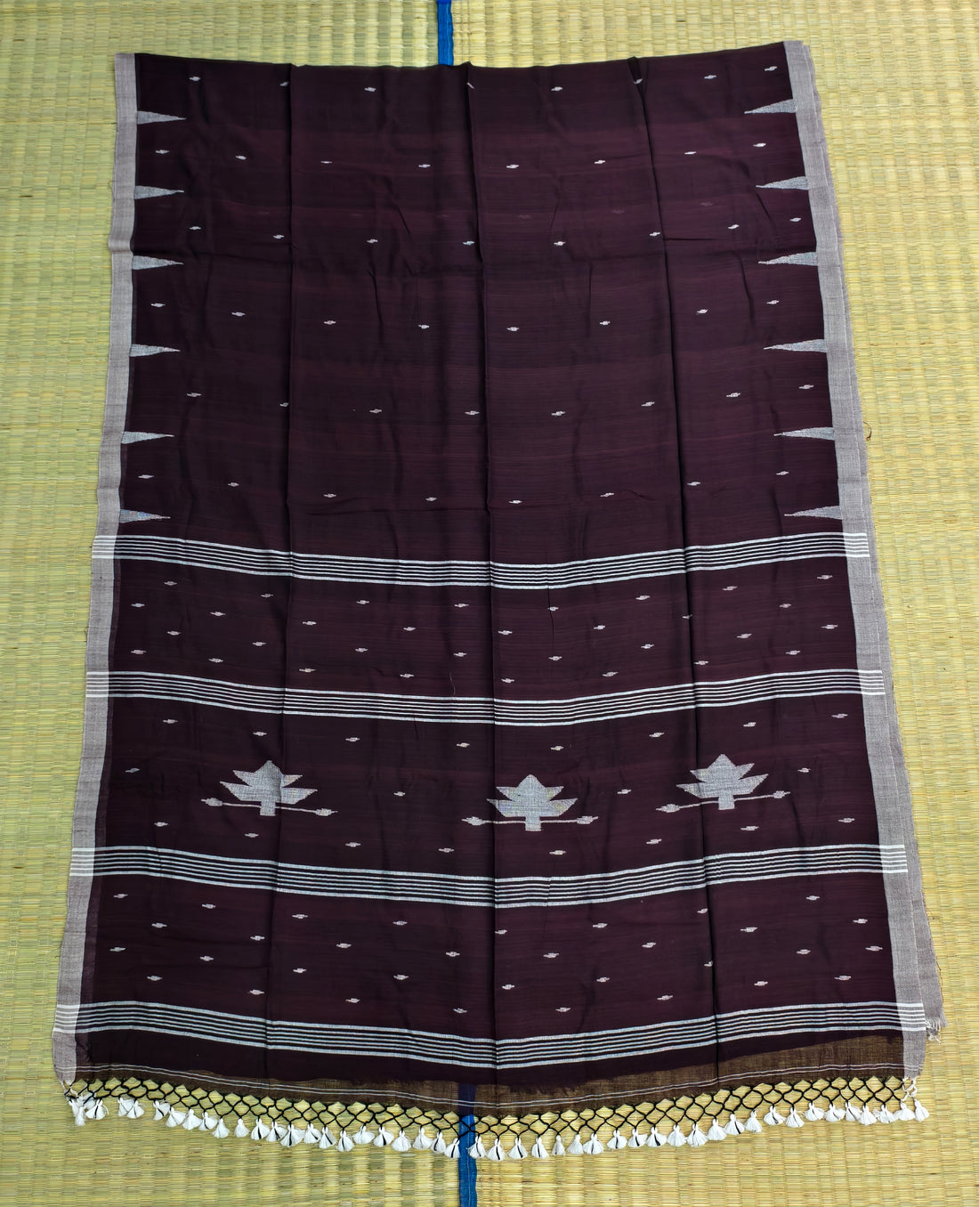 Premium mul jamdani saree