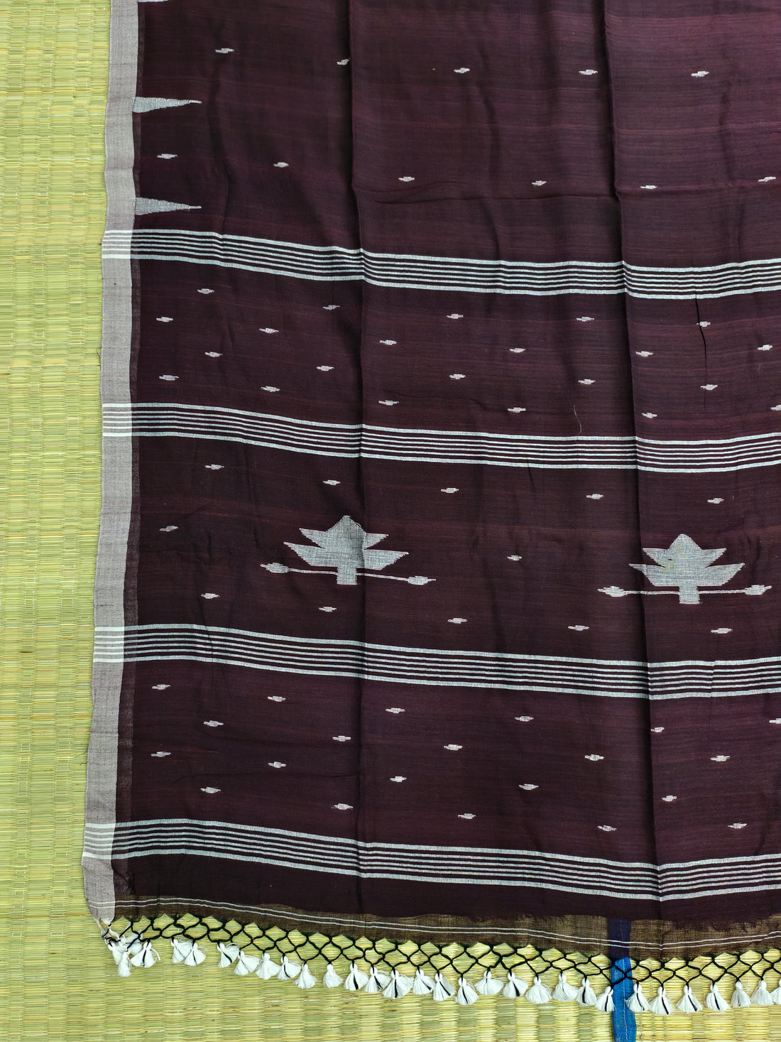 Premium mul jamdani saree