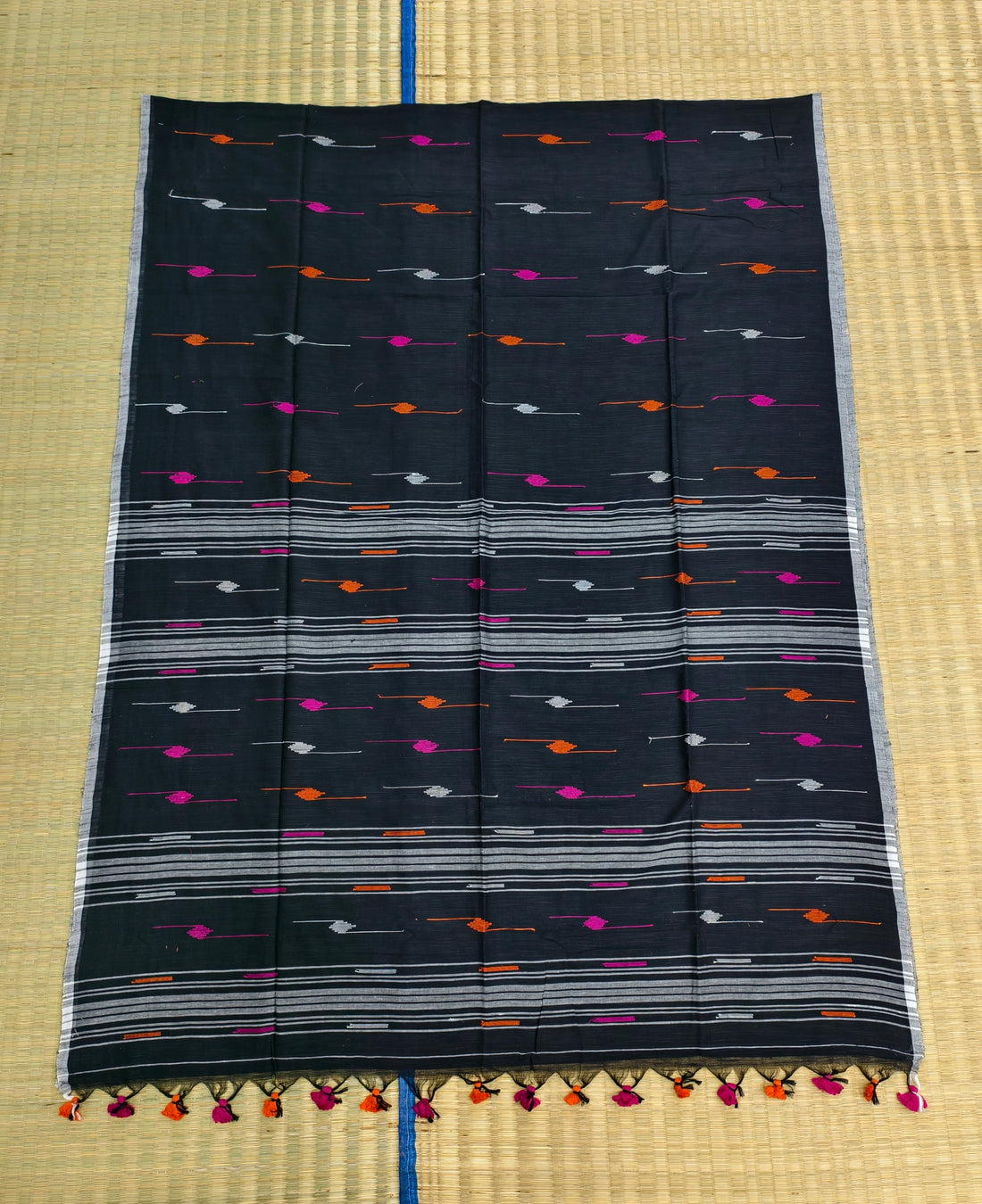 Cotton by cotton jamdani saree