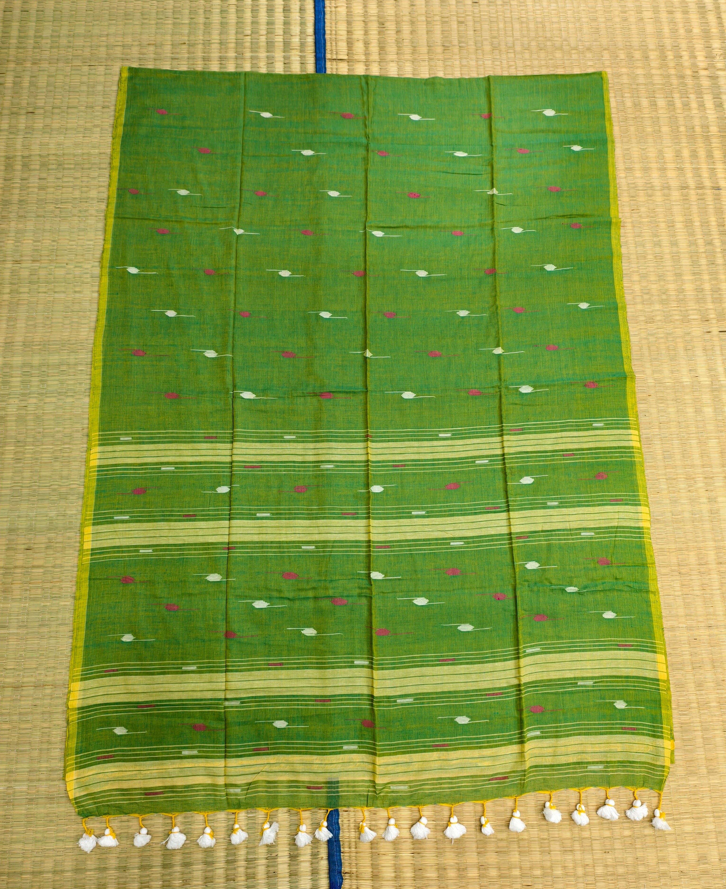 Cotton by cotton jamdani saree