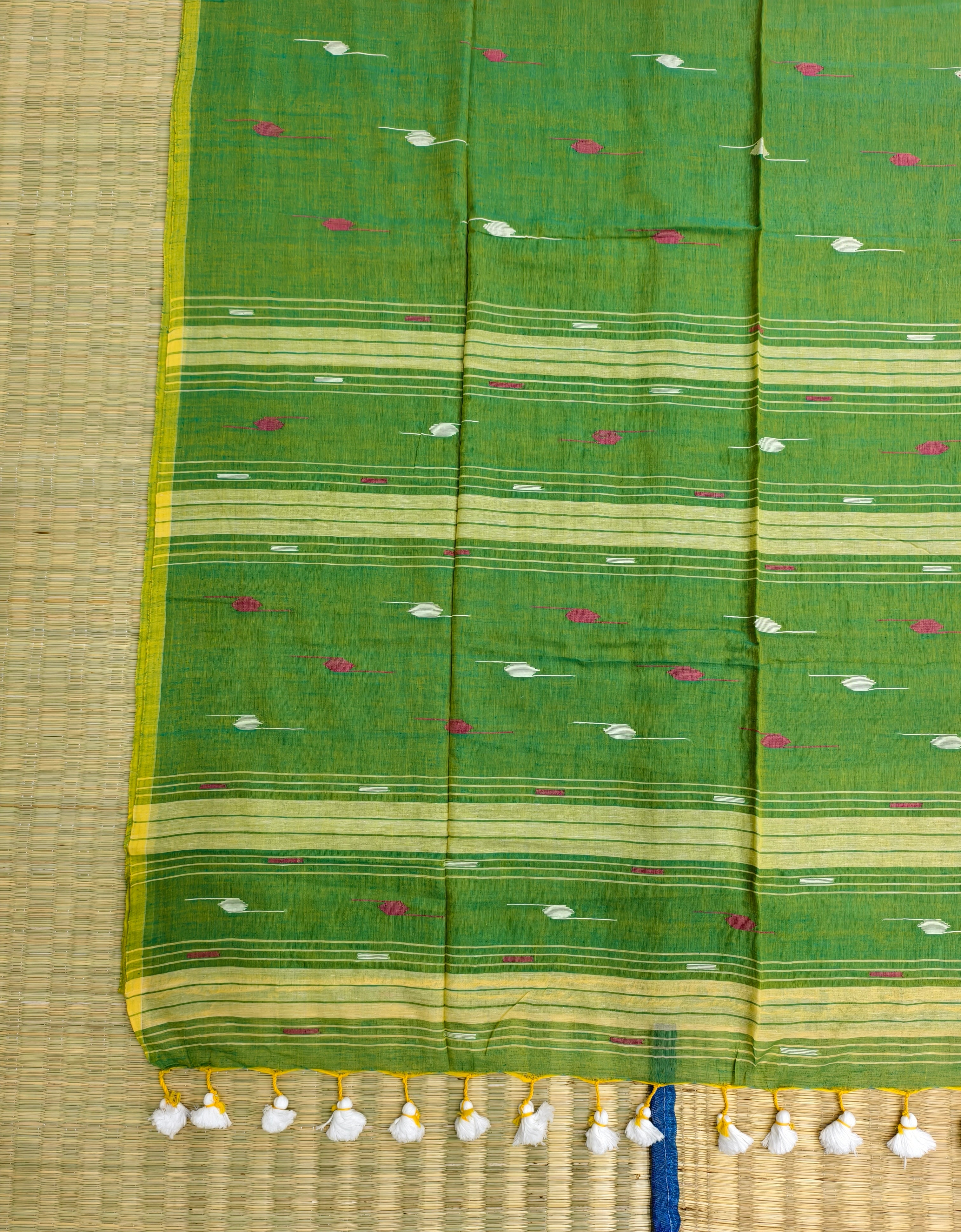 Cotton by cotton jamdani saree