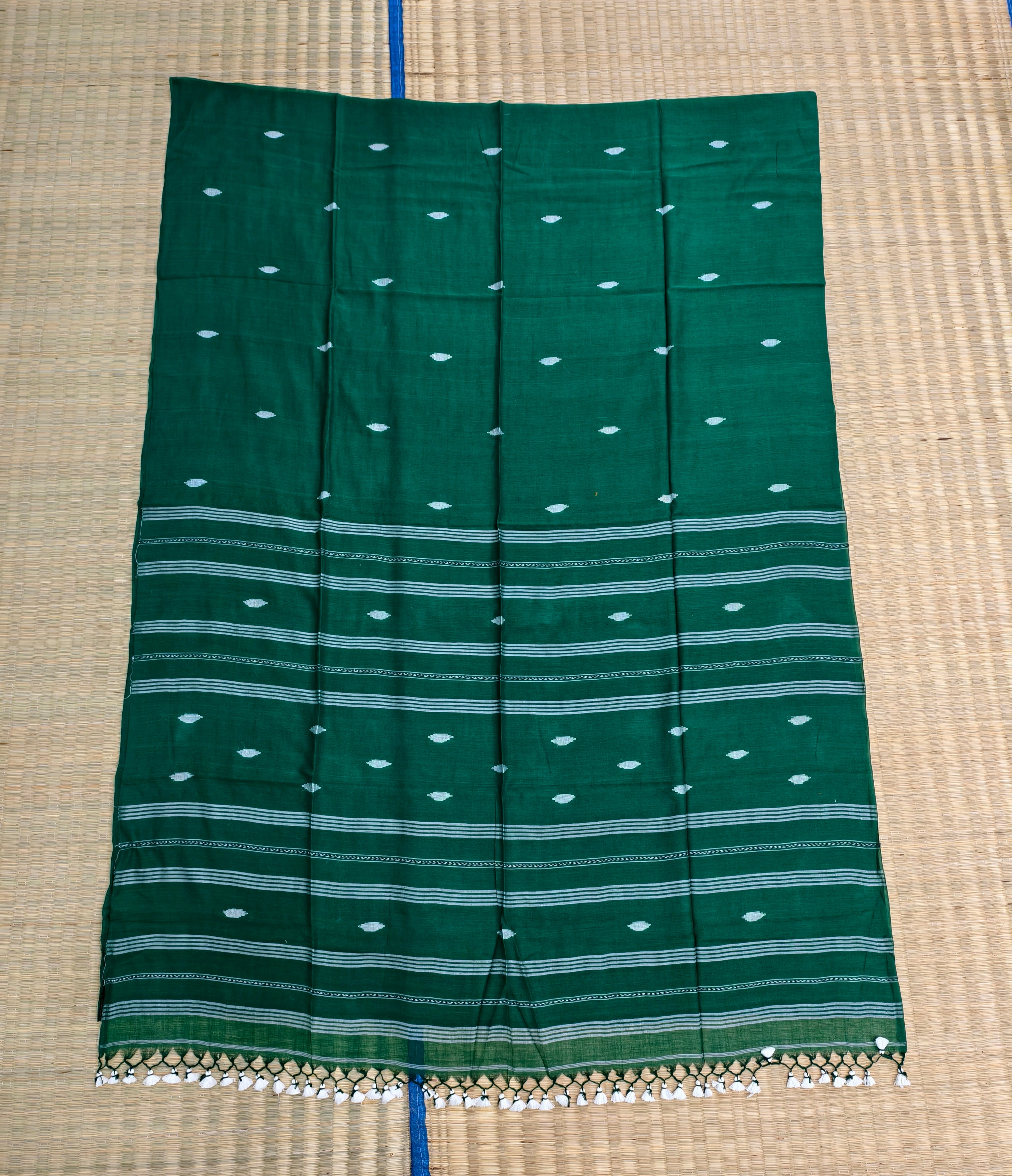 Premium mul jamdani saree