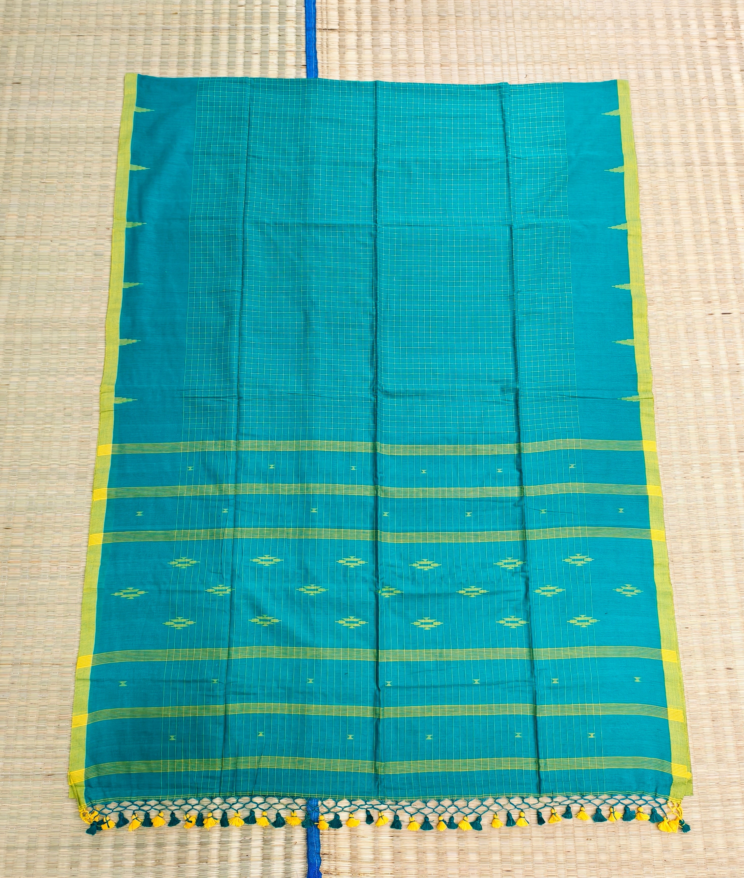 Cotton by cotton jamdani saree