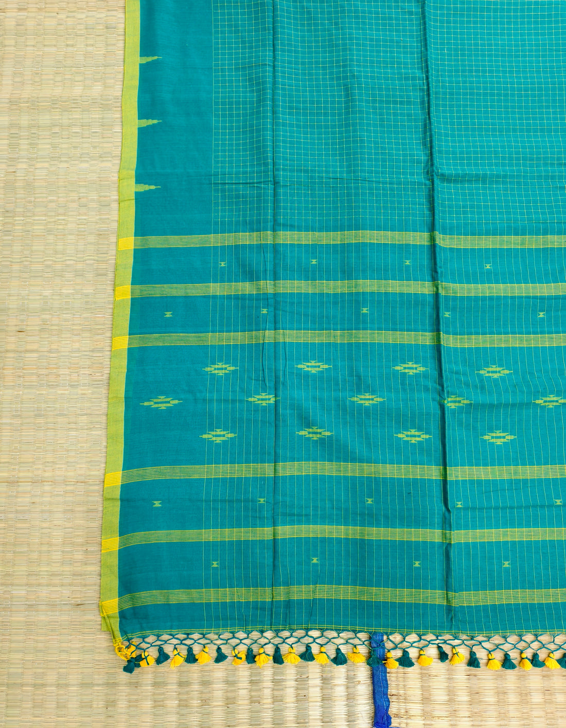 Cotton by cotton jamdani saree