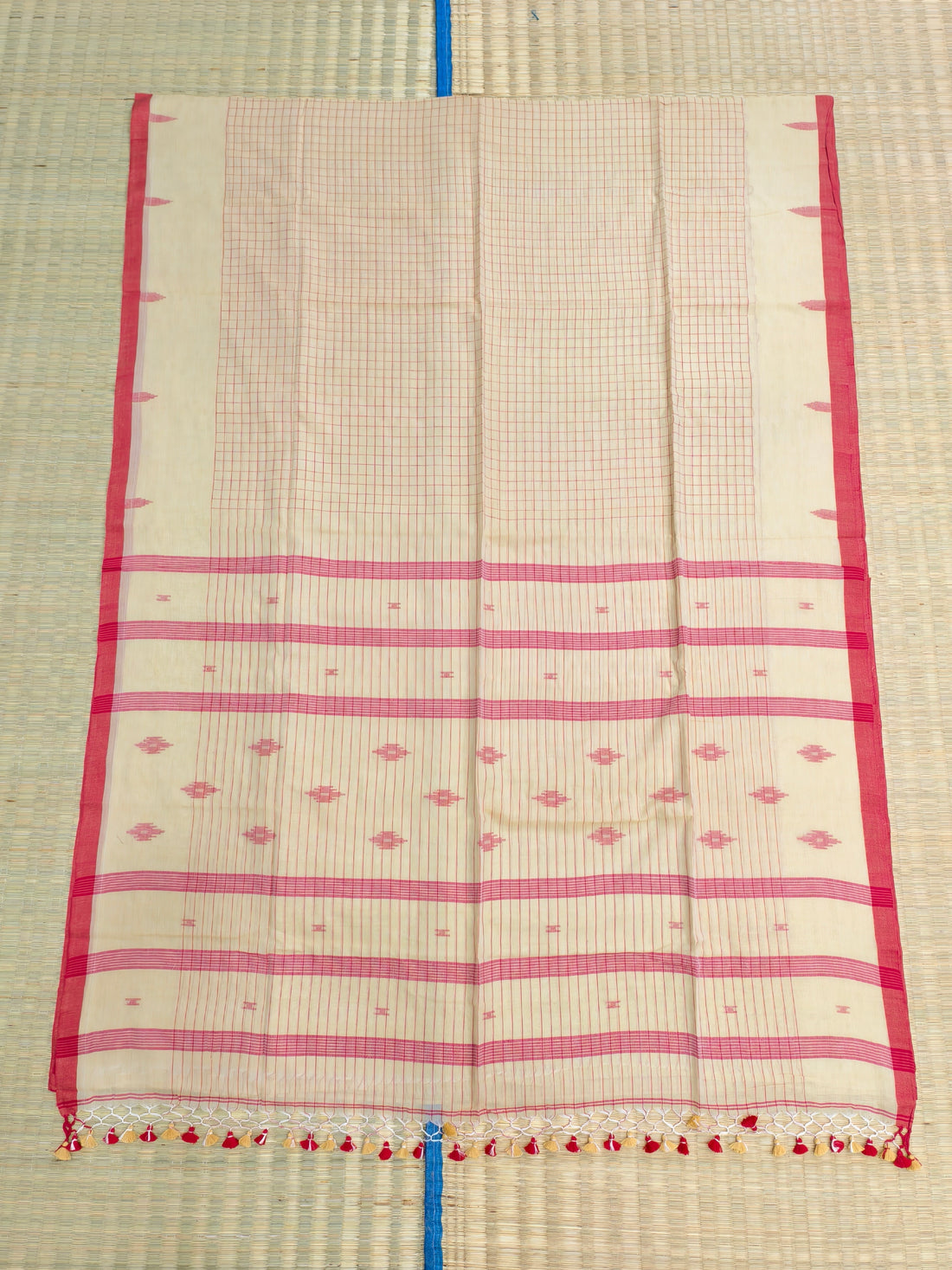 Cotton by cotton jamdani saree
