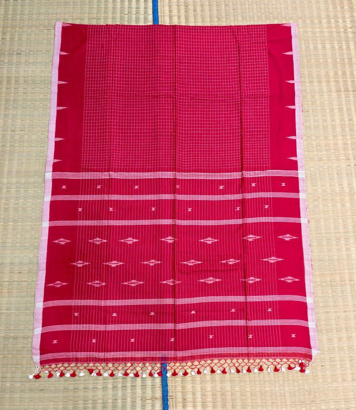 Cotton by cotton jamdani saree