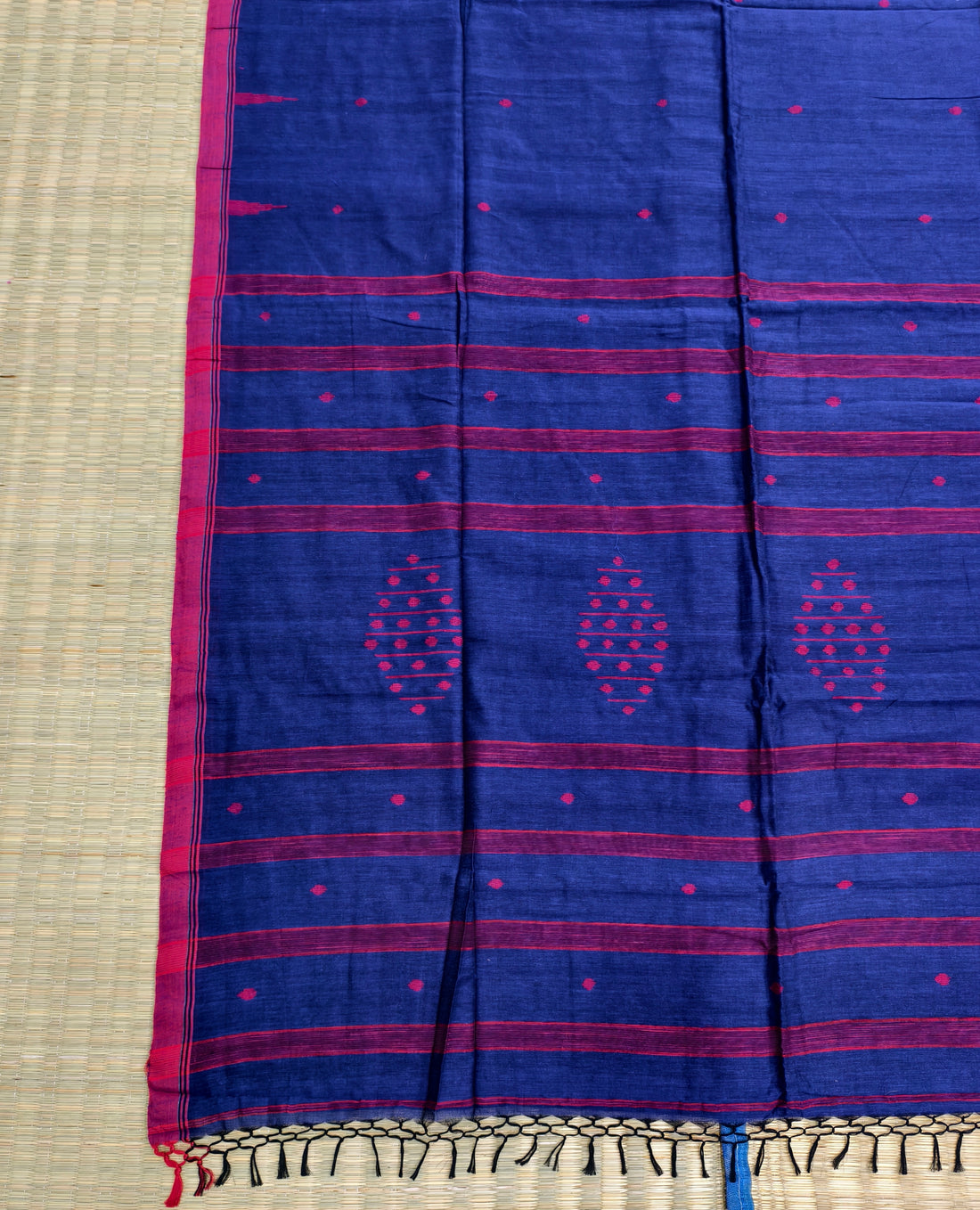 Cotton by cotton jamdani saree