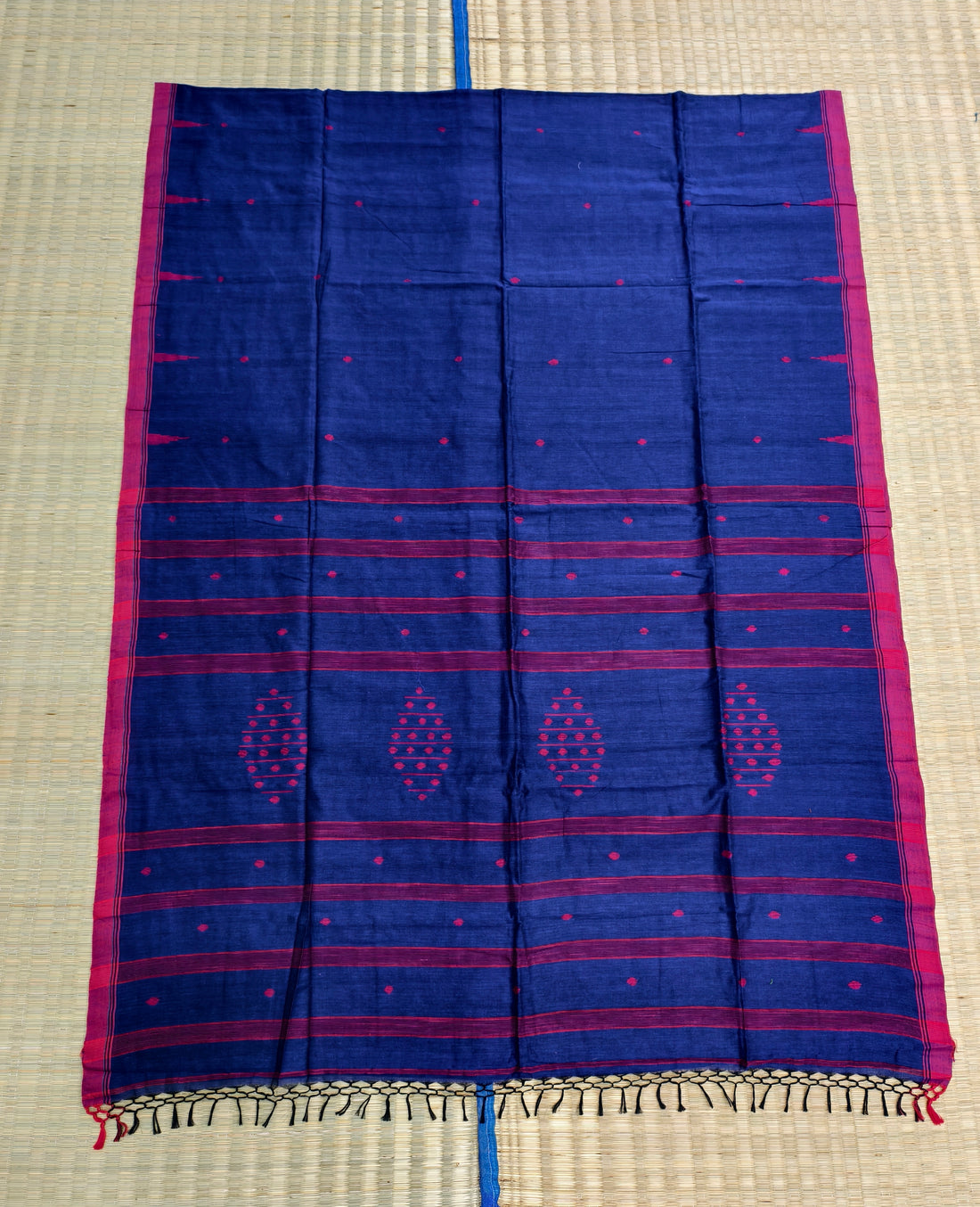 Cotton by cotton jamdani saree
