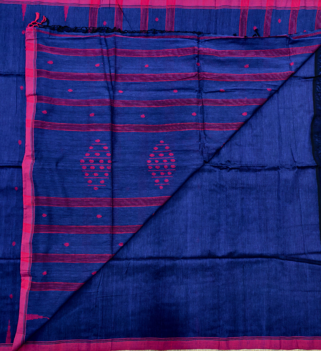 Cotton by cotton jamdani saree