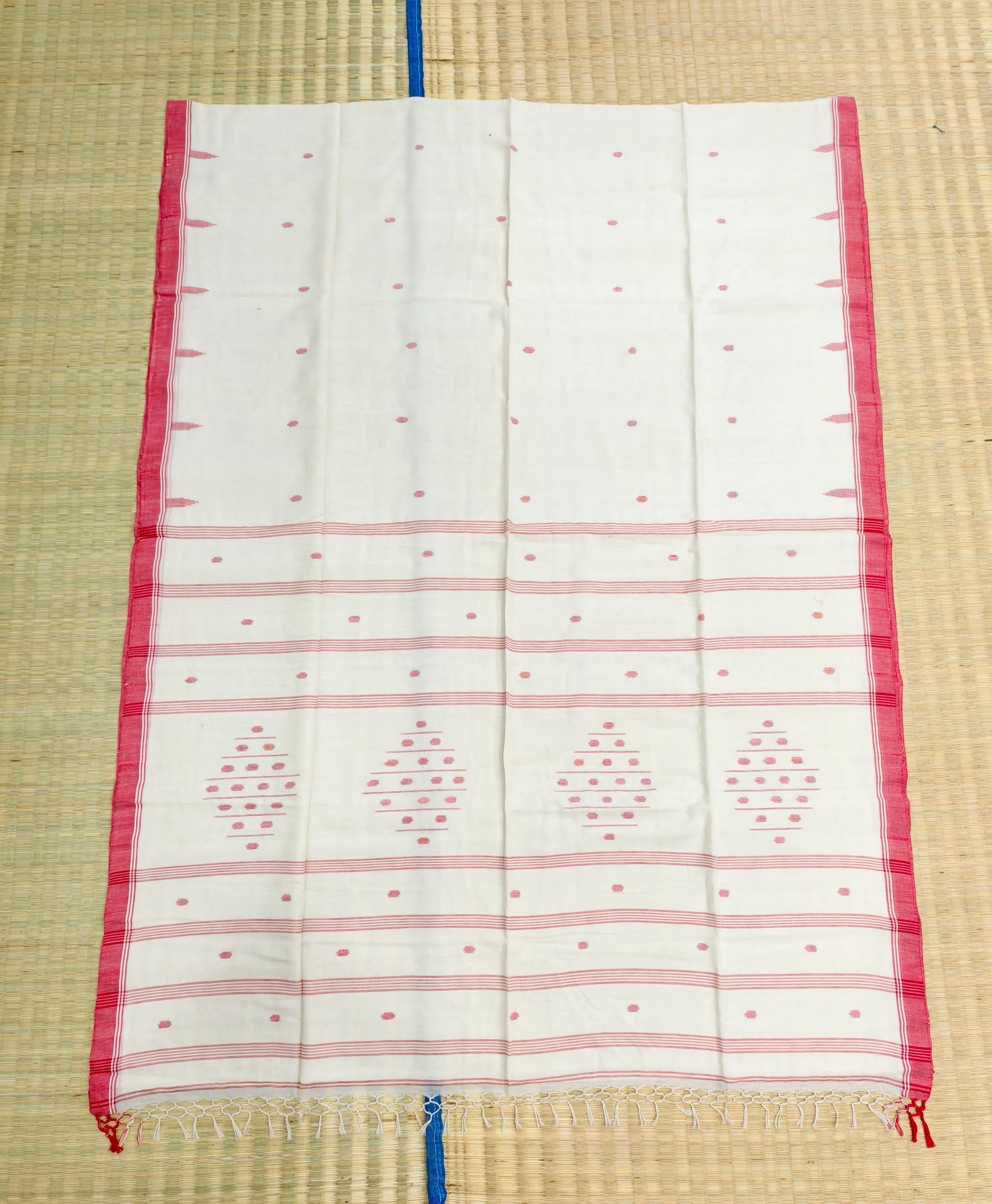 Cotton by cotton jamdani saree
