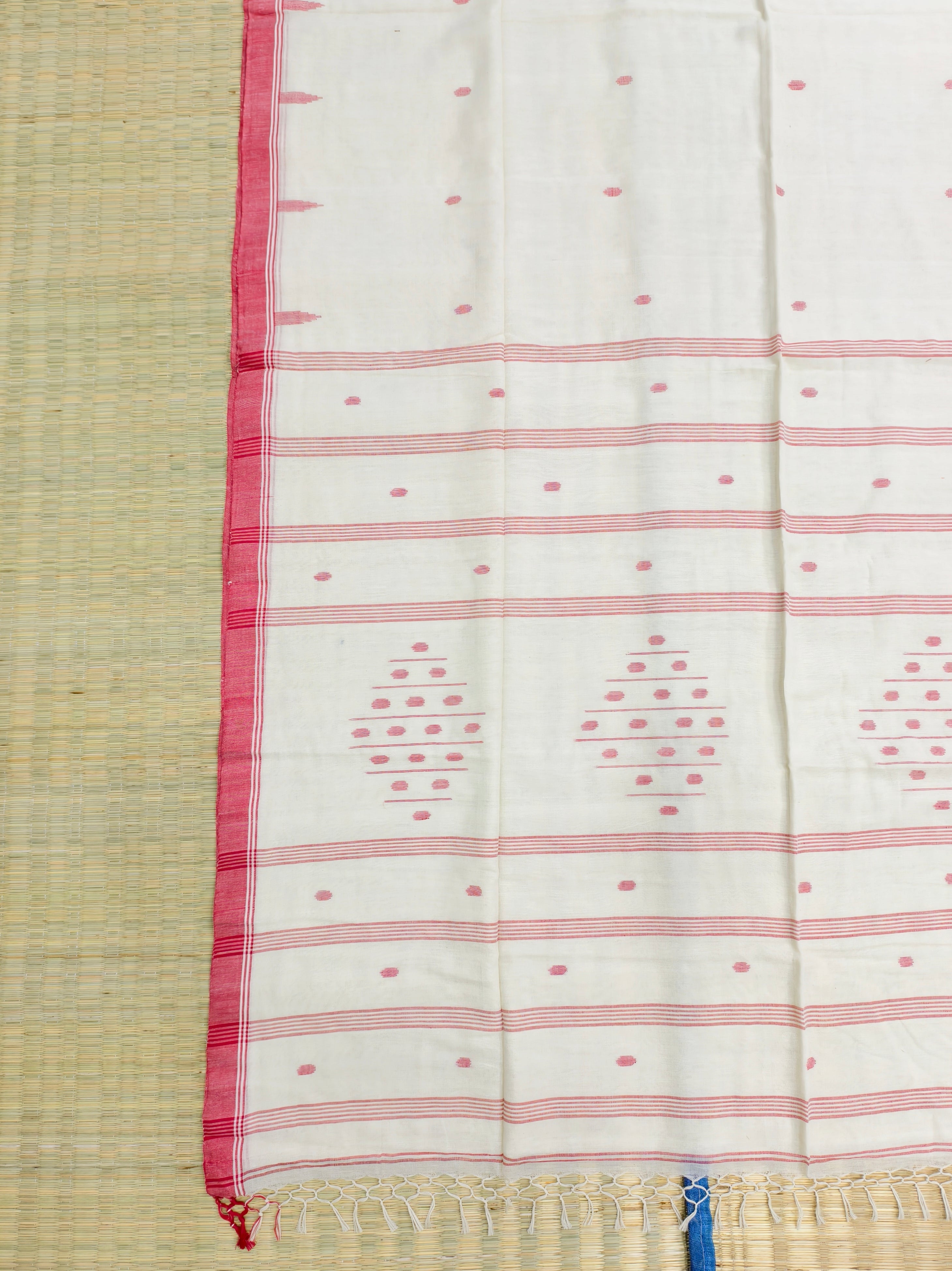 Cotton by cotton jamdani saree