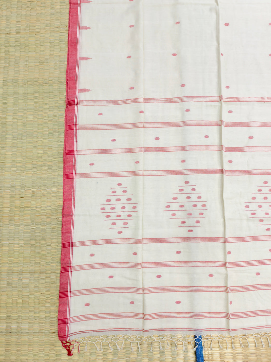 Cotton by cotton jamdani saree