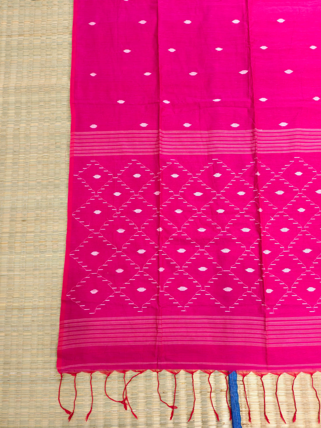 Cotton by cotton jamdani saree